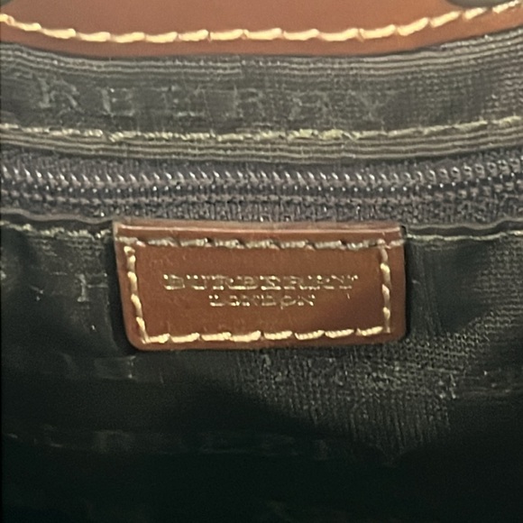 Burberry EUC Drawstring Bucket Crossbody - Picture 12 of 17